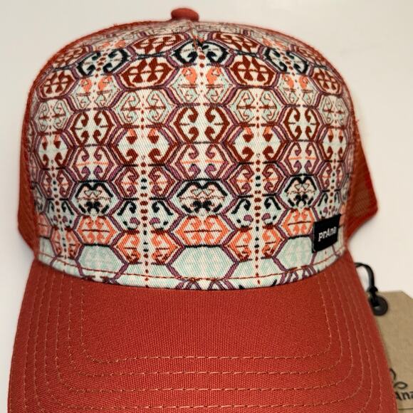 PrAna Lower Pines Trucker Liqueur Tile Adjustable Hat - Picture 2 of 3